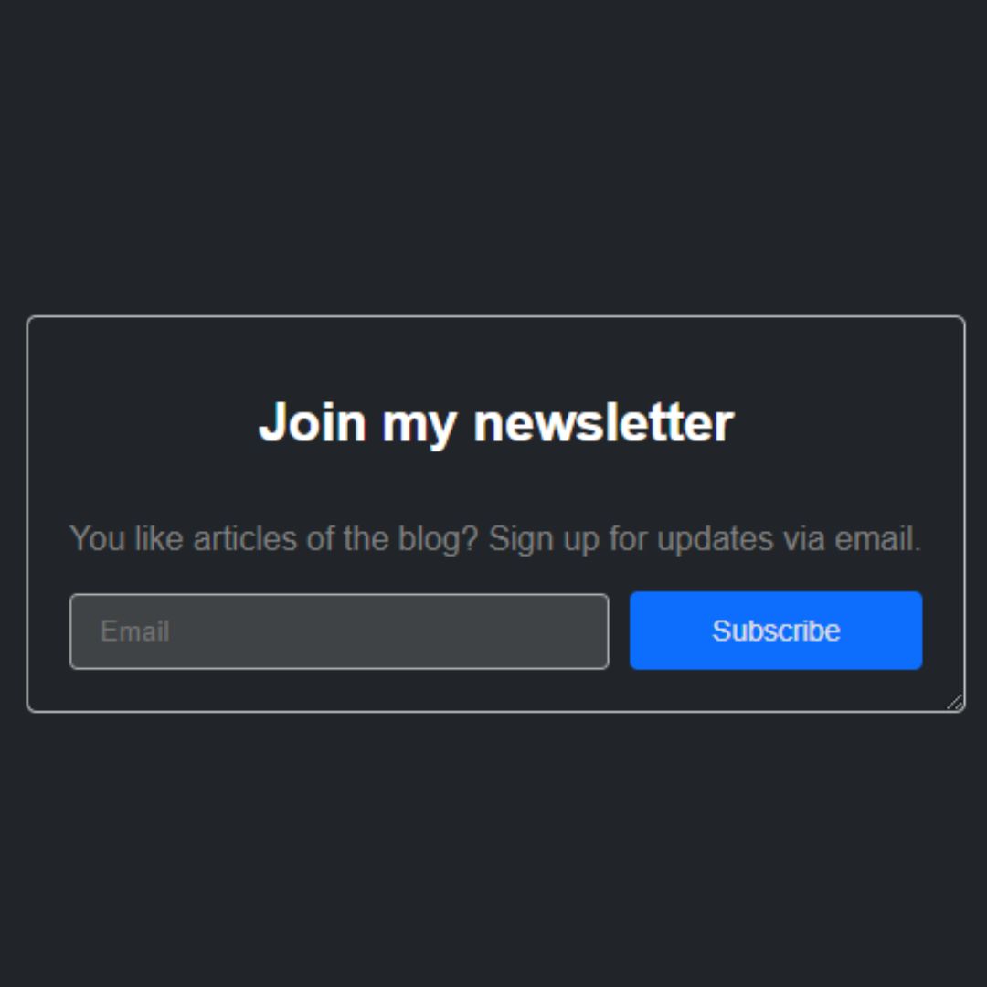 Create Stylish Newsletter Subscription Box HTML CSS Tutorial.jpg